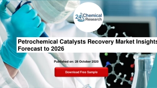 Petrochemical Catalysts Recovery Market Insights and Forecast to 2026