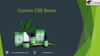 Custom CBD Boxes