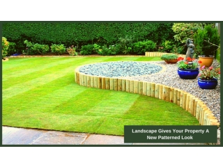 Landscape Gives Your Property A New Patterned Look