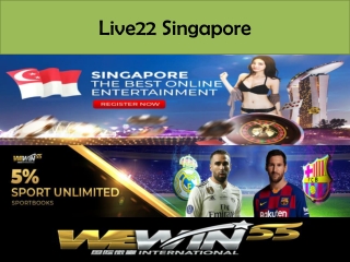 people are involving in Live22 singapore