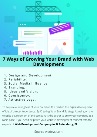 7 Ways of Growing Your Brand with Web Development