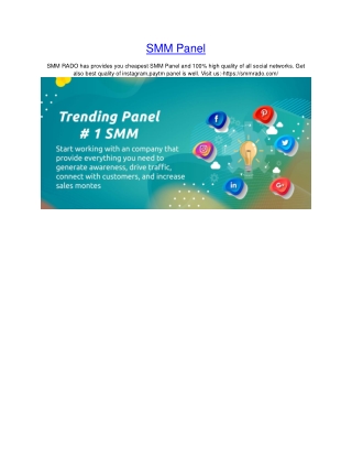 Smm Panel