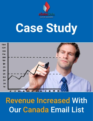 Revenue Increased With eSalesData Canada Email List