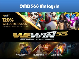 CMD368 Malaysia is one of the top online casinos