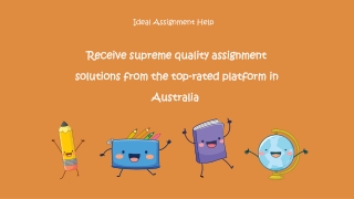 Receive supreme quality assignment solutions from the top rated platform in australia