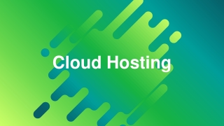 An Overview on Cloud Hosting