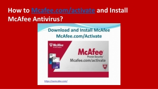 McAfee.com/Activate - Download, Install &amp; Activate McAfee Retail Card