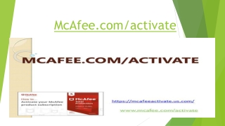 www.McAfee.com/Activate - Enter your code - Activate McAfee