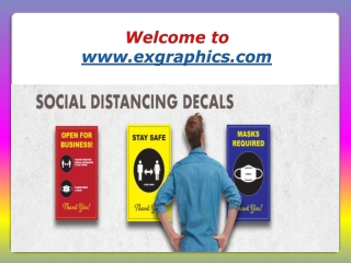 Get Ready to Reopen by Adding Custom Design Social Distancing Window & Wall Clings