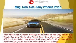 Mag, Neo, Car, Alloy Wheels Price