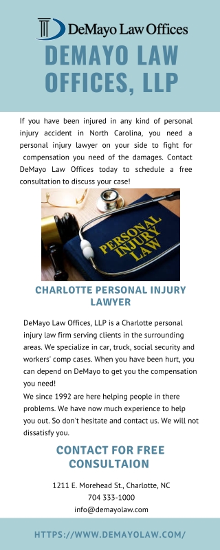 Charlotte NC Personal Injury Attorneys