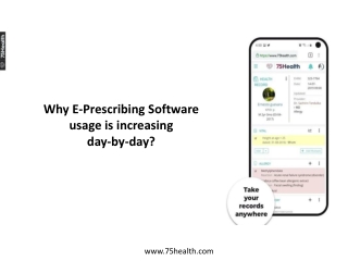 Why E-Prescribing Software usage is increasing day-by-day