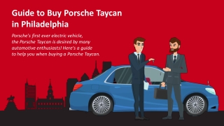 Guide to Buy Porsche Taycan in Philadelphia