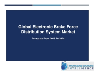 Global Electronic Brake Force Distribution System (EBD) Market