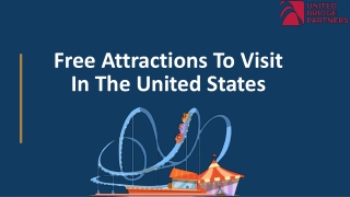 Free Attractions To Visit In The United States