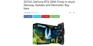 ZOTAC GeForce RTX 3090 Trinity