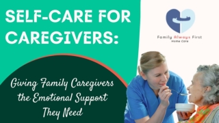 Top Sources of Emotional Support for Family Caregivers