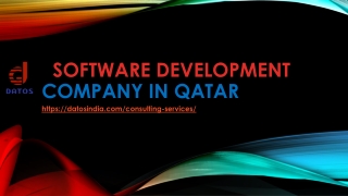 Software Development Company in Qatar