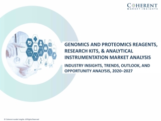 Genomics and Proteomics Reagents, Research Kits, & Analytical Instrumentation Market Analysis-2027