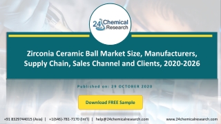 Zirconia Ceramic Ball Market Size, Manufacturers, Supply Chain, Sales Channel and Clients, 2020-2026