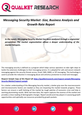 Messaging Security Market 2020-2027 : Global Analysis and Forecast Report