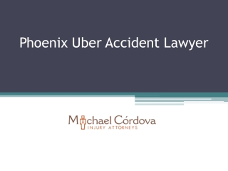 Phoenix Uber Accident Lawyer
