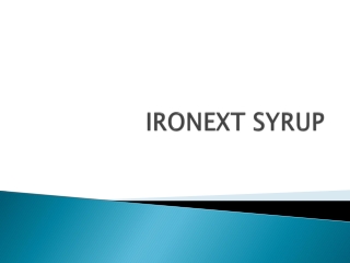 IroNext Syrup