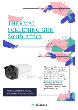 THERMAL SCREENING GUN south africa