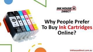 Why People Prefer To Buy Ink Cartridges Online?