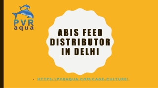 ABIS Feed distributor in Delhi