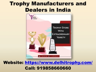 Sports Medals - Awards - Memento - Trophy Manufacturers and Dealers in India