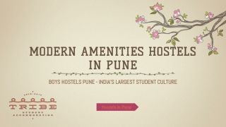 Best Boys hostel Pune  