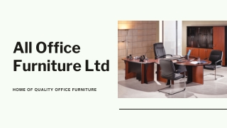 Second Hand Office Furniture Auckland