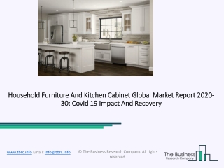 Household Furniture And Kitchen Cabinet Market Size, Share, Statistics, Latest Trends, Segmentation And Forecast to 203