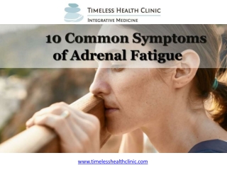 Adrenal Fatigue: Sleepless In Stress-laden Toronto