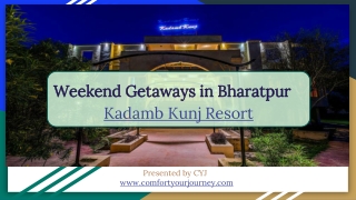 Destination Wedding in Bharatpur | Kadamb Kunj Resort Bharatpur