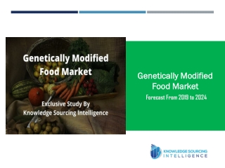 Exclusive Study on Genetically ModifiedFood Market by Knowledge Sourcing