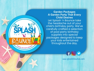 A Garden Party That Every Child Desires