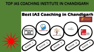 Best IAS Coaching  In Chandigarh