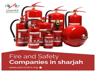 Fire and safety companies in sharjah