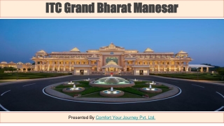 Corporate Offsite Destinations near Delhi | ITC Grand Bharat Manesar
