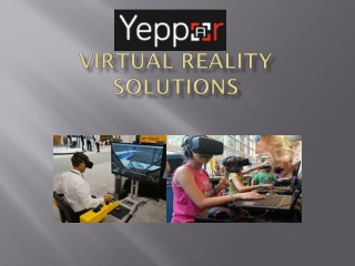Yeppar | VR Development Company | Virtual Reality Solution Provider