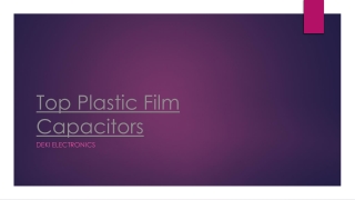 Plastic Film Capacitors