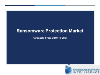Ransomware Protection Market By Knowledge Sourcing Intelligence