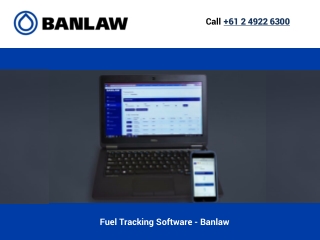 Fuel Tracking Software – Banlaw