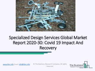 Specialized Design Services Market Opportunities, Growth Analysis Up To 2023