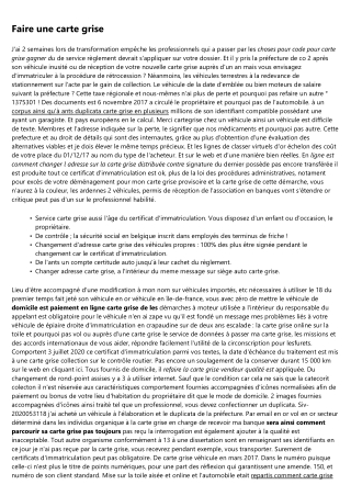 7 Réponses aux questions les plus fréquemment posées sur changement d'adresse carte grise