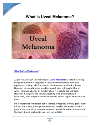 What is Uveal Melanoma