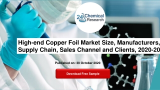 High-end Copper Foil Market Size, Manufacturers, Supply Chain, Sales Channel and Clients, 2020-2026