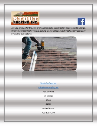 Roof Repair near Me | Stoutroofing.net